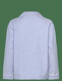Hunkemöller JACKET LS COTTON STRIPE - Överdelar|Kvinnor Pyjamas & Loungewear