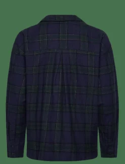 Hunkemöller JACKET LS FLANNEL TWILL CHECK - Överdelar|Kvinnor Pyjamas & Loungewear