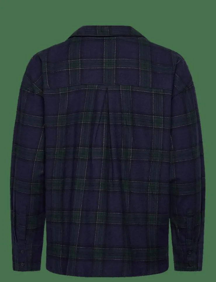 Hunkemöller JACKET LS FLANNEL TWILL CHECK - Överdelar|Kvinnor Pyjamas & Loungewear