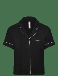 Kvinnor Hunkemöller Pyjamas & Loungewear|JACKET SS JERSEY ESSENTIAL - Överdelar