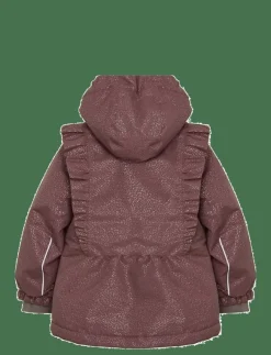 Barn En Fant Vinterkläder|Jacket W. Frills AOP - Vinterjacka