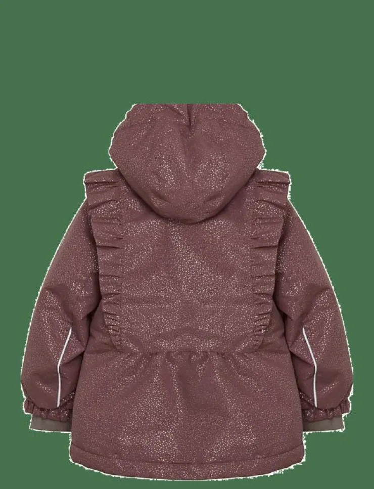 Barn En Fant Vinterkläder|Jacket W. Frills AOP - Vinterjacka