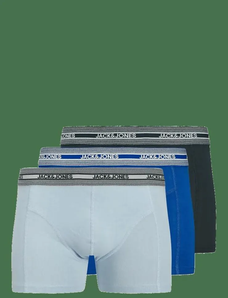 Barn Jack & Jones Flerpack|Underkläder|JACLEO SOLID TRUNKS 3 PACK JNR - Kalsonger
