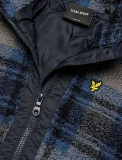 Lyle & Scott Jacquard Sherpa Fleece - Jackor|Barn Fleecekläder