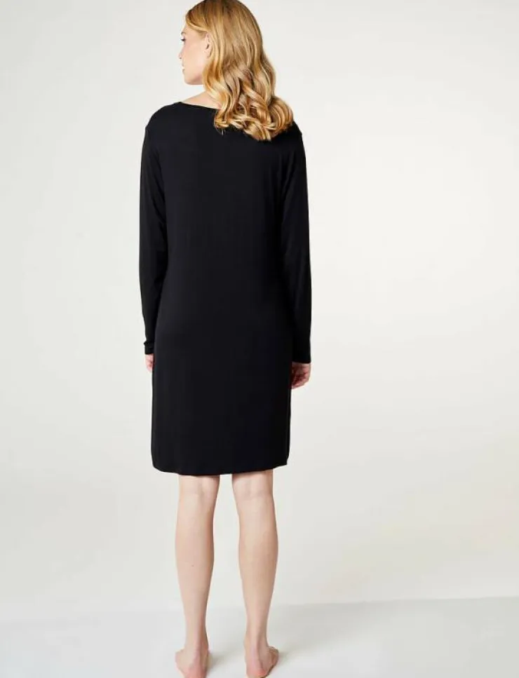 Kvinnor CCDK Copenhagen Pyjamas & Loungewear|Jacqueline Longsleeved Dress - Nattlinnen