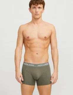 Jack & Jones Kalsonger|JACROB SOLID TRUNKS 3 PACK SN - Boxershorts