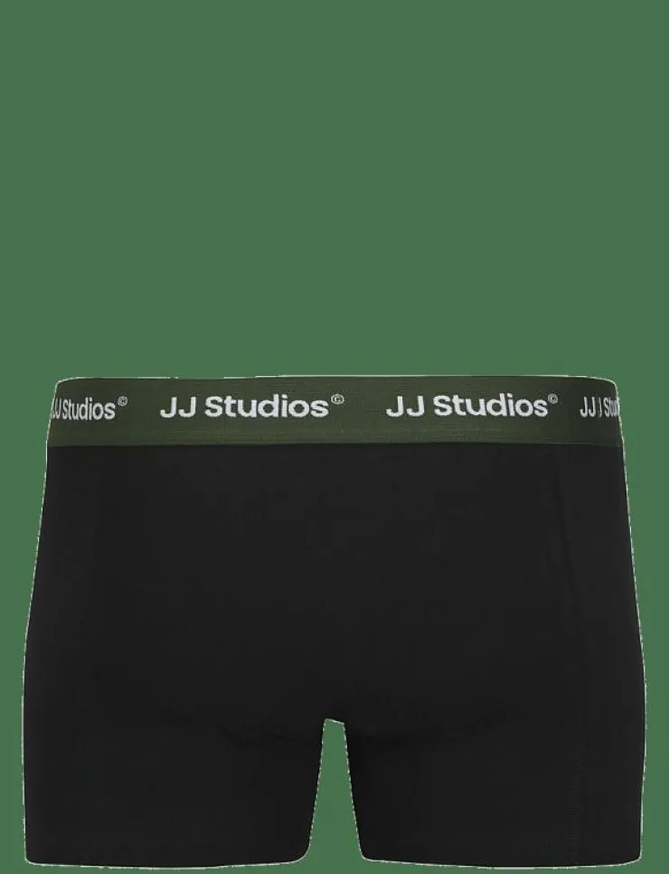 Barn Jack & Jones Underkläder|JACSOHO SOLID TRUNKS 3 PACK JNR SN - Kalsonger