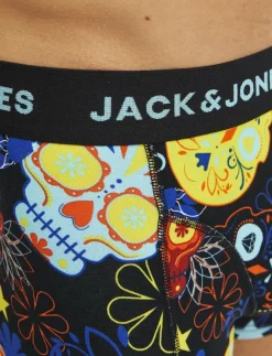 Jack & Jones Underkläder|Kalsonger|JACSUGAR SKULL TRUNKS 3 PACK. NOOS - Boxershorts