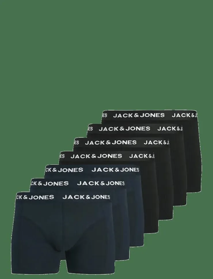 Jack & Jones JACTONY SOLID TRUNKS 7 PACK - Boxershorts| Underkläder|Kalsonger