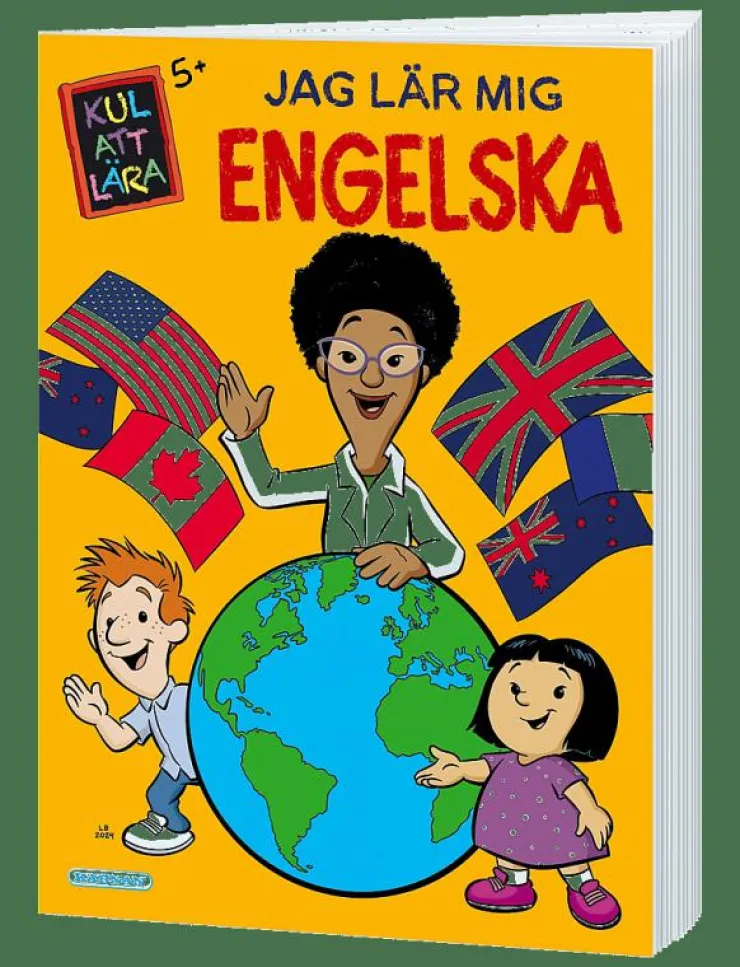 Barn Kärnan Barnböcker|JAG LÄR MIG ENGELSKA - Pedagogisk barnbok