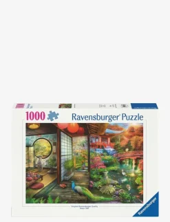 Barn Ravensburger Pussel & Spel|Japanese Garden Teahouse Kyoto 1000p - Klassiska pussel
