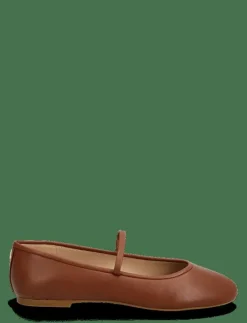 Lauren Ralph Lauren Jayna Nappa Leather Mary Jane Flat - Ballerinas|Kvinnor Ballerinaskor