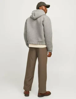 Jack & Jones Sweatshirts & Huvtröjor|JCOTERRAIN BONDED WOOL HOODIE LN - Hoodies