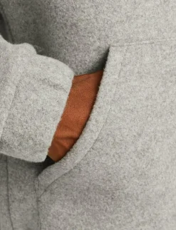 Jack & Jones Sweatshirts & Huvtröjor|JCOTERRAIN BONDED WOOL HOODIE LN - Hoodies