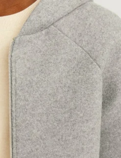Jack & Jones Sweatshirts & Huvtröjor|JCOTERRAIN BONDED WOOL HOODIE LN - Hoodies