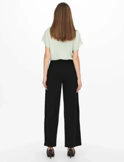 Kvinnor JDY Plus Size & Curvy|Byxor|GEGGO LIFE NEW LONG PANT JRS NOOS - Kostymbyxor