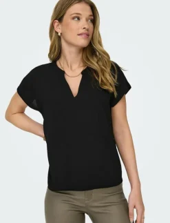 Kvinnor JDY Kläder|LION LIFE S/S TOP WVN NOOS - T-shirts