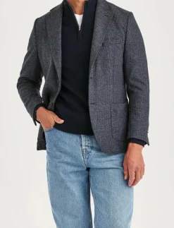 Morris Jersey Wool Casual Jacket - Enkelknäppta kavajer| Kostymer & Kavajer