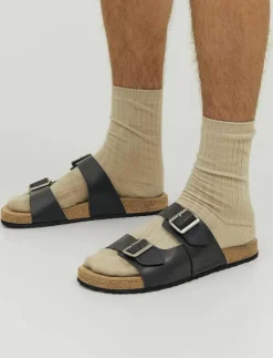 Jack & Jones Sommarskor|Sandaler|JFWLOUIS LEATHER SANDAL - Sandaler