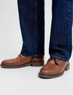 Jack & Jones Kängor|JFWWENTWORTH LEATHER BOOT LN - Kängor med snörning