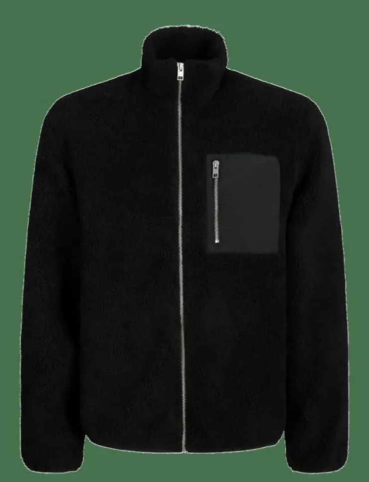 Jack & Jones JJBRADLEY TEDDY JACKET - Mellanlager| Sweatshirts & Huvtröjor