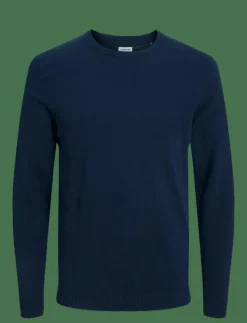 Jack & Jones Stickat|JJEBASIC KNIT CREW NECK NOOS - Rundhalsad