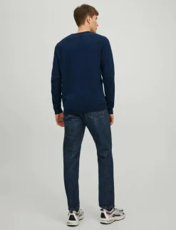 Jack & Jones Stickat|JJEBASIC KNIT CREW NECK NOOS - Rundhalsad