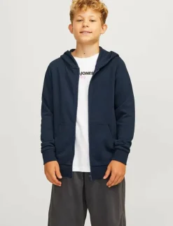 Jack & Jones JJEBRADLEY SWEAT ZIP HOOD NOOS JNR - Huvtröjor|Barn Överdelar