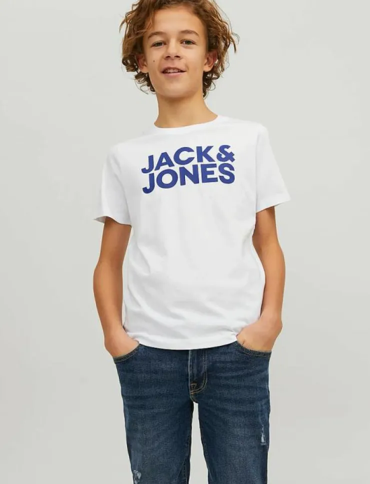 Jack & Jones JJECORP LOGO TEE SS CN 2PK MP NOOS JNR - Kortärmade|Barn Flerpack