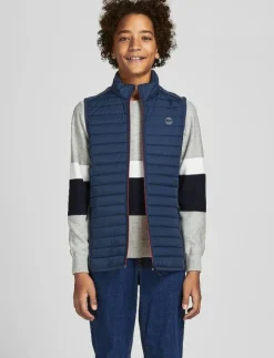 Barn Jack & Jones Västar|JJEMULTI BODYWARMER COLLAR JNR - Väst