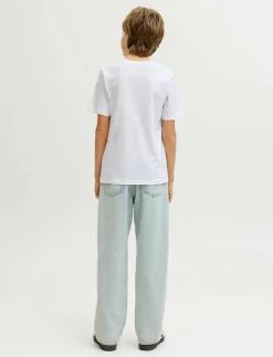 Barn Jack & Jones Basplagg|JJEORGANIC BASIC TEE SS 3PK MP NOOS JNR - Kortärmade