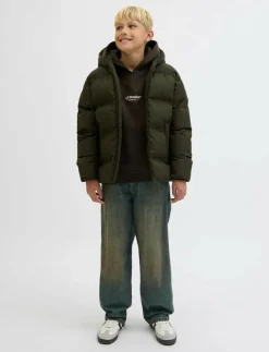 Jack & Jones JJESOHO PUFFER HOOD SN JNR - Dunjackor & fodrade jackor|Barn Jackor