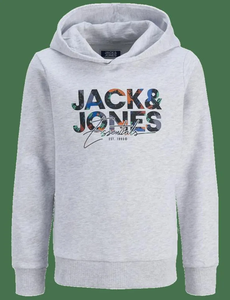 Barn Jack & Jones Överdelar|JJGEPLAS SWEAT HOOD MNI - Huvtröjor
