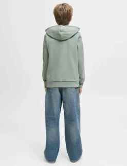 Barn Jack & Jones Överdelar|JJHAYATO SWEAT HOOD JNR - Huvtröjor