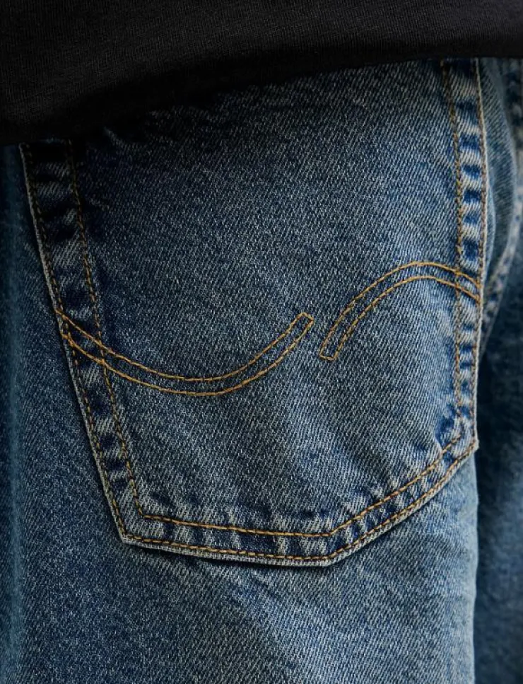 Barn Jack & Jones Basplagg|Nederdelar|JJICHRIS JJORIGINAL SQ 080 LN JNR - Loose jeans