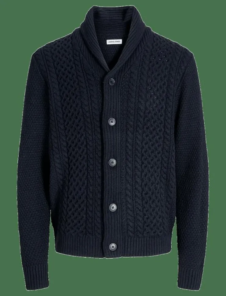 Jack & Jones Stickat|JJPAUL KNIT SHAWL CARDIGAN - Koftor