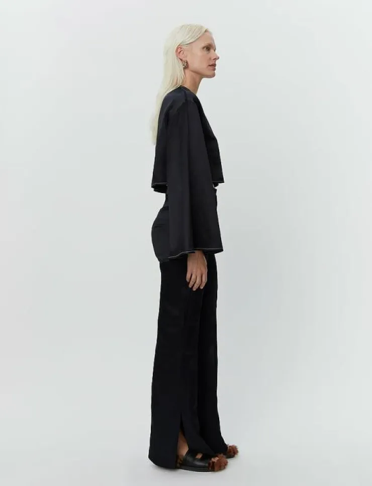 Day Birger et Mikkelsen Jonas - High Shine Blend RD - Vida byxor|Kvinnor Byxor