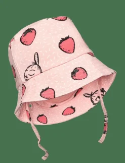 Barn Martinex Solhattar|JORDGUBBE HATT B ROSA 42/44 - Bucket hats