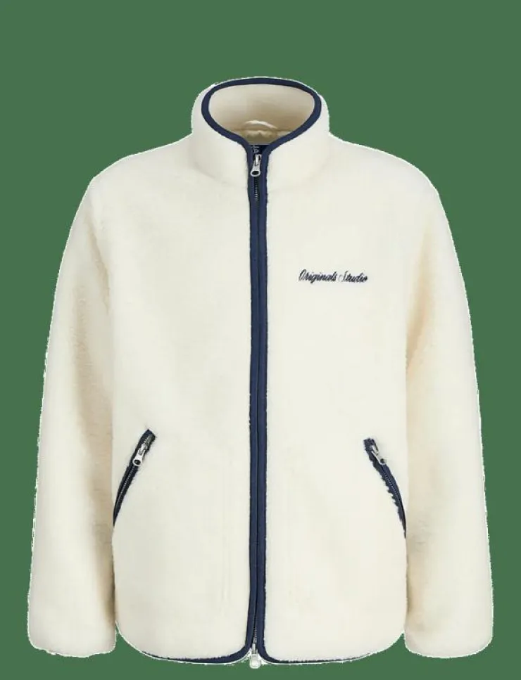 Barn Jack & Jones Fleecekläder|JORNORREBRO TEDDY JACKET JNR - Jackor