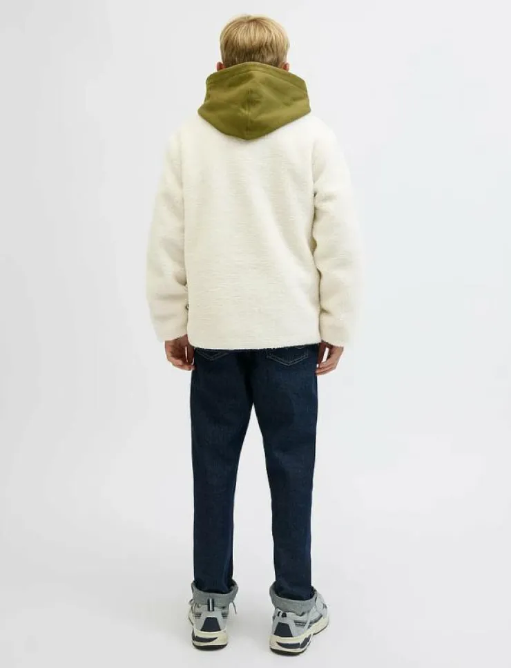 Barn Jack & Jones Fleecekläder|JORNORREBRO TEDDY JACKET JNR - Jackor