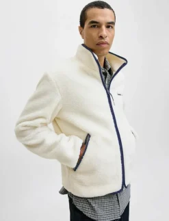 Jack & Jones JORNORREBRO TEDDY JACKET SN - Mellanlager| Sweatshirts & Huvtröjor