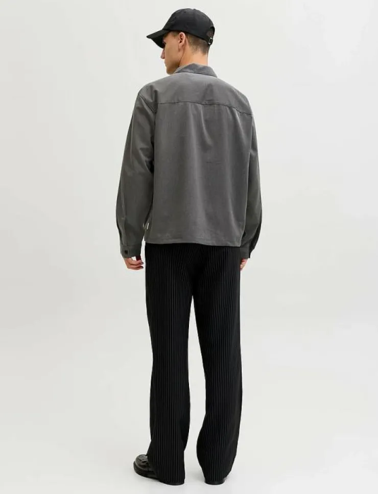Jack & Jones JORPARTY ZIP OVERSHIRT LS STYD AW25 - Tunna jackor| Overshirts|Jackor & Rockar