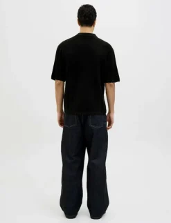 Jack & Jones Pikéer|JORVARENNA KNIT SS SPLIT NECK - Kortärmade pikéer