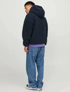 Jack & Jones Kläder|Sweatshirts & Huvtröjor|JORVESTERBRO TEDDY SWEAT HOOD SN - Mellanlager