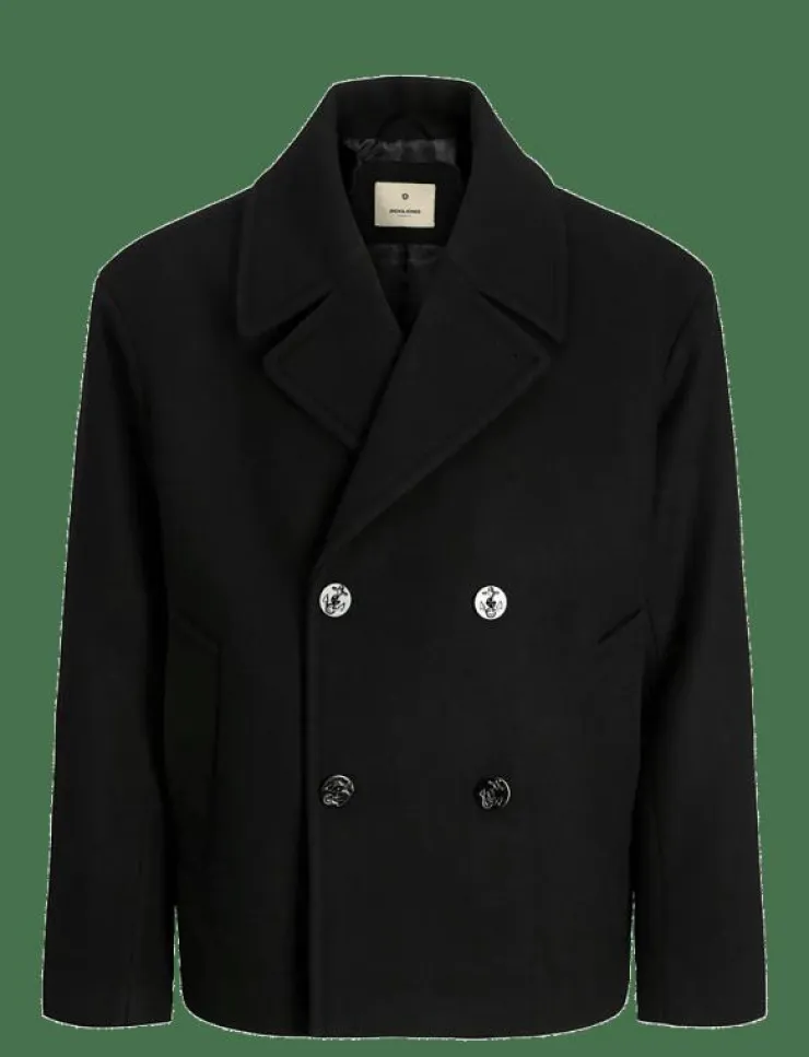 Jack & Jones Jackor & Rockar|JPRBLUASHER WOOL BLEND PEACOAT - Ullkappor