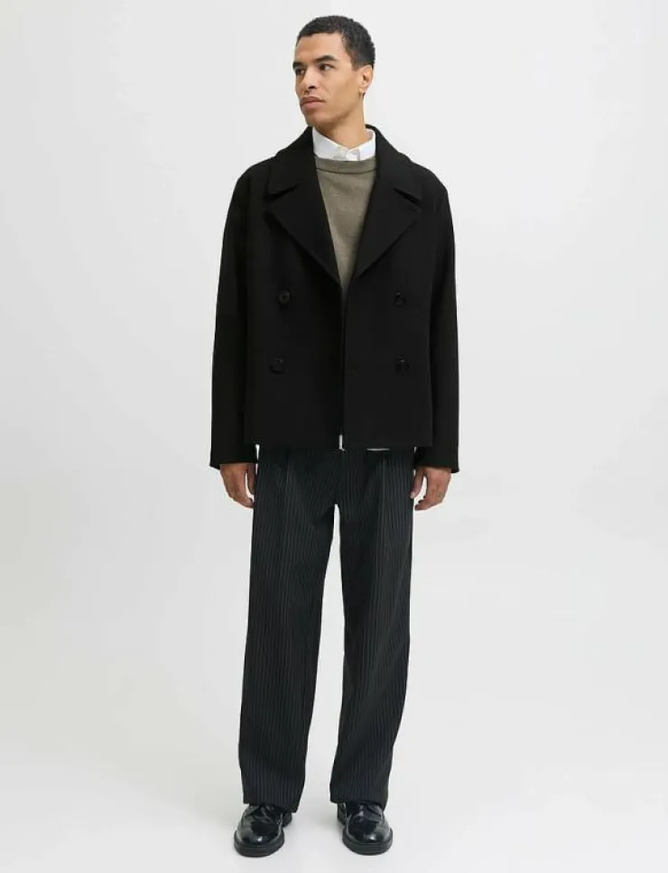 Jack & Jones Jackor & Rockar|JPRBLUASHER WOOL BLEND PEACOAT - Ullkappor