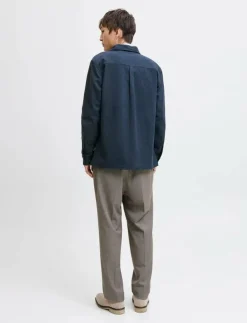 Jack & Jones JPRRAYLE MELANGE SOLID L/S OVERSHIRT SN - Jackor & rockar| Kläder|Overshirts