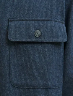Jack & Jones JPRRAYLE MELANGE SOLID L/S OVERSHIRT SN - Jackor & rockar| Kläder|Overshirts