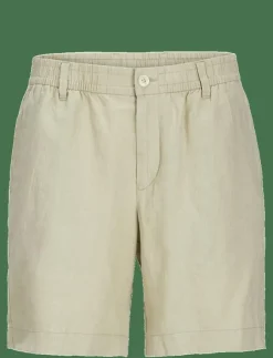 Jack & Jones JPSTBILL LAWRENCE LINEN SHORTS MID SN - Linneshorts| Shorts