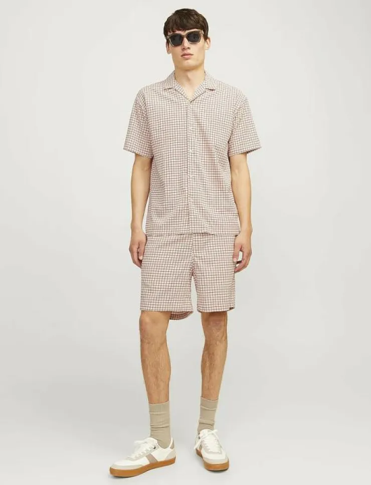 Jack & Jones JPSTJAIDEN JJJACQUARD JOGGER SHORT STYD - Casual shorts| Shorts